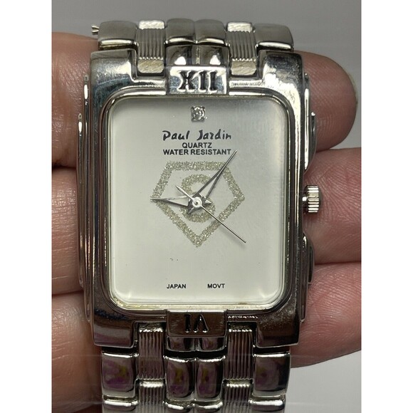 Paul Jardin Men’s Silver Superman Symbol Watch Working Battery - Picture 2 of 9
